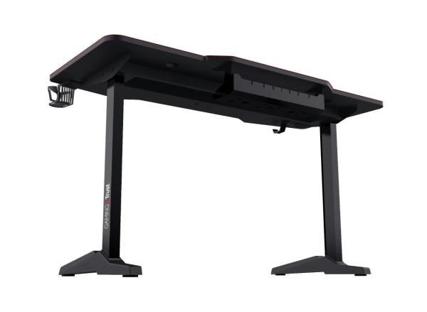 TRUST herní stůl GXT1175 Imperius XL Gaming Desk, černá0