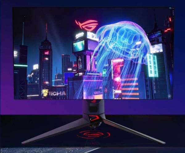 ASUS LCD 27" PG27AQDM ROG SWIFT GAMING OLED 2560x1440 240Hz 0.03ms 450cd 2xHDMI DP 2xUSB3.2 PIVOT3