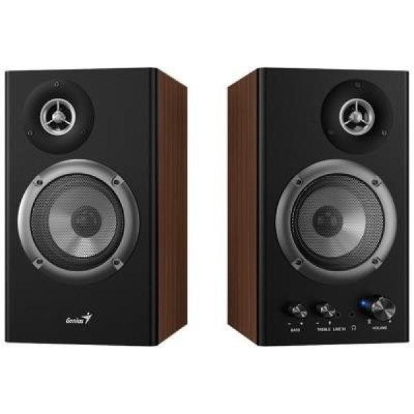 GENIUS repro SP-HF1200B,  2.0,  36W,  dřevěné,  černá-hnědá2