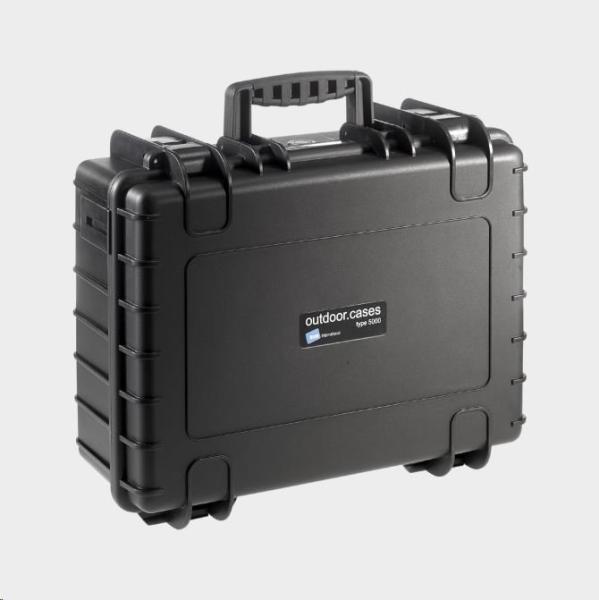 BW Outdoor Cases Type 5000 BLK SI (pre-cut foam)2