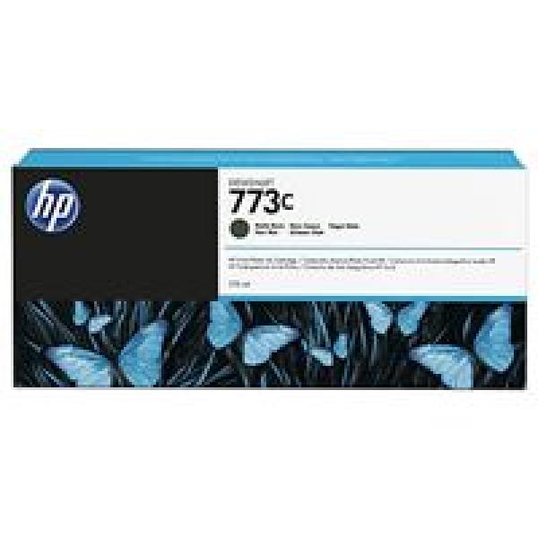 HP 773C Black matte DJ Ink Cart, 775 ml, C1Q37A