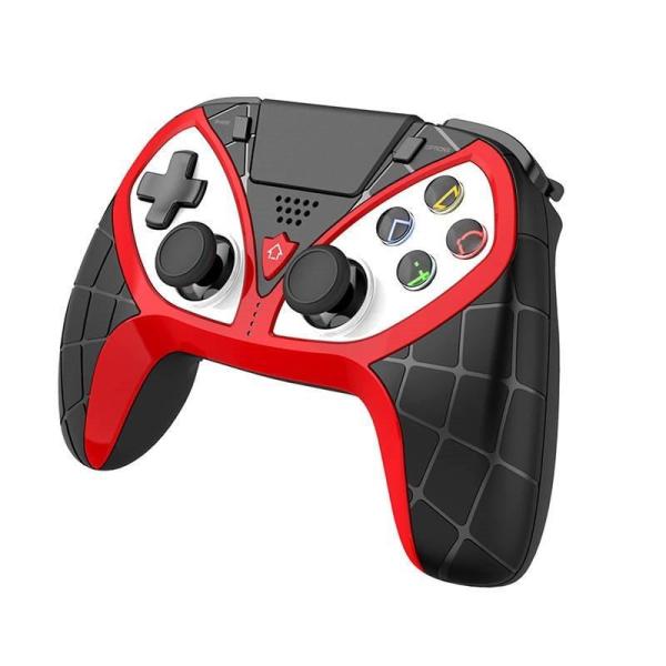 iPega Spiderman PG-P4012A herní ovladač s touchpadem pro PS 4/ PS 3/ Android/ iOS/ Windows,  černý/ červený0