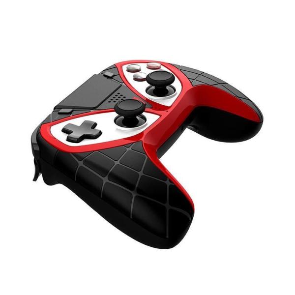 iPega Spiderman PG-P4012A herní ovladač s touchpadem pro PS 4/ PS 3/ Android/ iOS/ Windows,  černý/ červený1