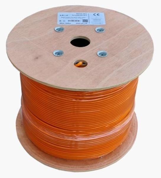 UTP kabel LEXI-Net,  Cat6,  LS0H,  B2ca-s1a, d0, a1,  oranžový,  500m,  cívka