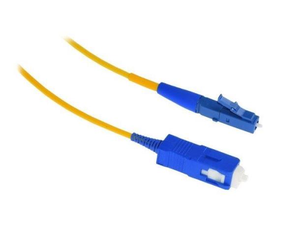 XtendLan simplexní patch kabel SM 9/ 125,  OS2,  LC(UPC)-SC(UPC),  LS0H,  0, 5m