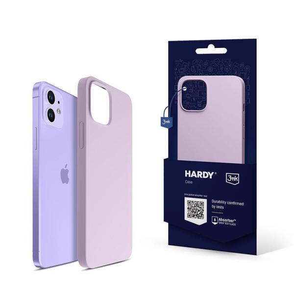 3mk Hardy Silicone MagCase pro Apple iPhone 12,  Deep Purple