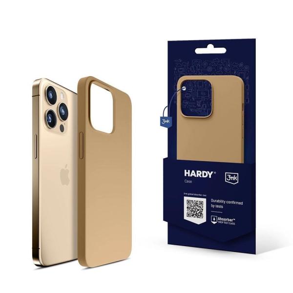 3mk Hardy Silicone MagCase pro Apple iPhone 13 Pro Max,  Gold