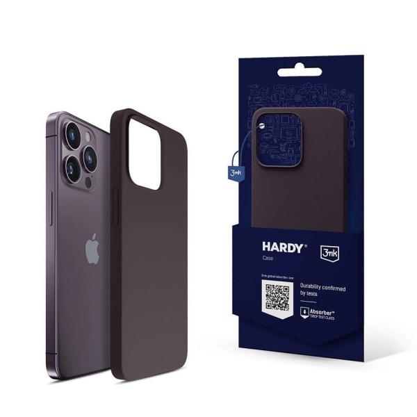 3mk Hardy Silicone MagCase pro Apple iPhone 14 Pro Max,  Deep Purple