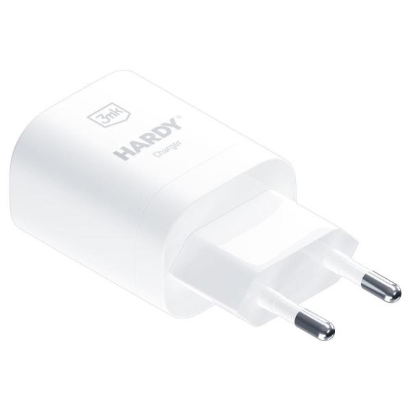 3mk síťová nabíječka - HARDY Charger 33W,  GaN 1x USB-C (PD) pro Apple,  bílá2