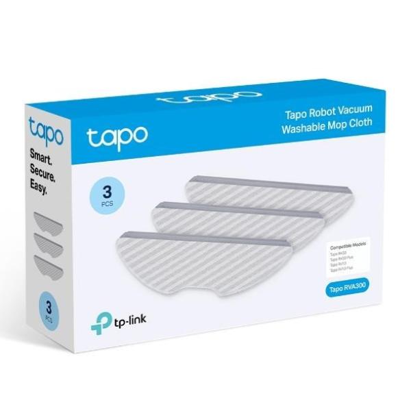 TP-Link Tapo RVA300 sada 3 omyvatelných hadříků (3x) pro Tapo RV30 Plus,  RV30,  RV10 Plus,  RV101