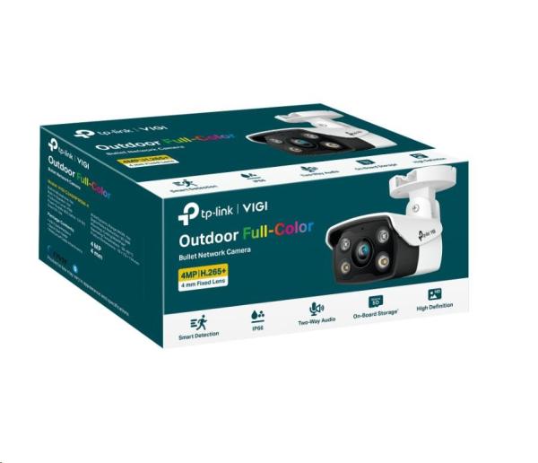 TP-Link VIGI C340 (6mm),  4MP,  Bullet,  PoE,  IR 30m,  Micro SD card3