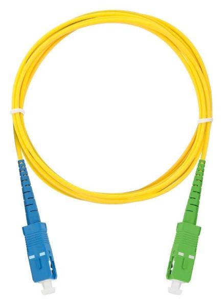 XtendLan simplexní patch kabel SM 9/125, OS2, SC-SC(APC), LS0H, 2m