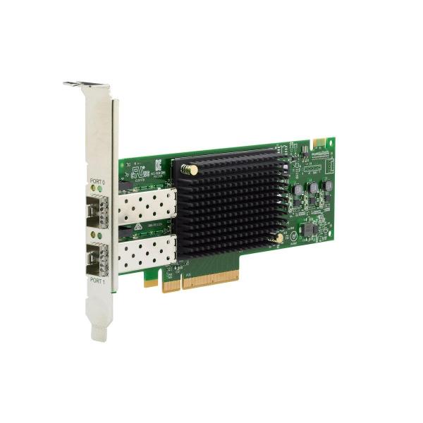HPE SN1610E 32Gb 2-port Fibre Channel Host Bus Adapter RENEW R2J63A (no transceivers)1