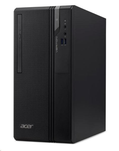ACER PC Veriton M6680G,  i5-11400, 8GB, 256GB M.2 SSD,  DVD±RW, Intel UHD, W10P/ W11P, Black1