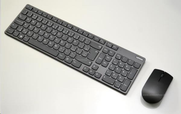 Lenovo Professional Ultraslim Wireless Combo Keyboard and Mouse - Czech/ Slovakia1