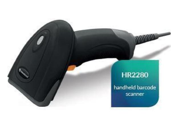 Newland HR22 Dorada II 1D/ 2D CMOS Scanner with 3m Coiled USB Cables & Foldable Smart Stand