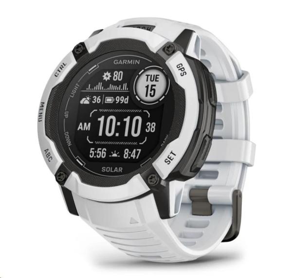Garmin GPS sportovní hodinky Instinct 2 2X Solar (White)