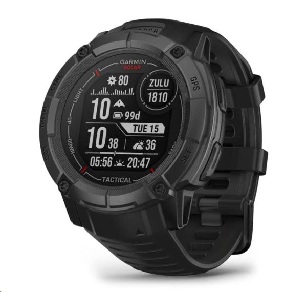 GARMIN Instinct 2X Solar Tactical Edition, Black