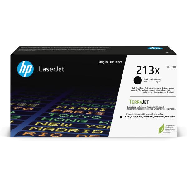 HP 213X Blk Original LaserJet Toner Crtg (9, 000 pages)