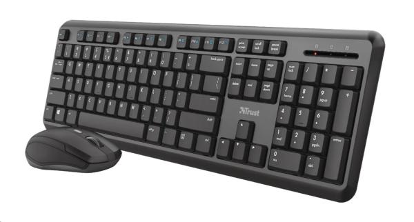 TRUST ODY WIRELESS KEYBOARD & MOUSE DE