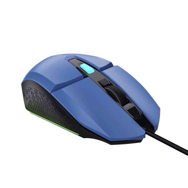 TRUST myš GXT 109B FELOX Gaming Mouse,  optická,  USB,  modrá3