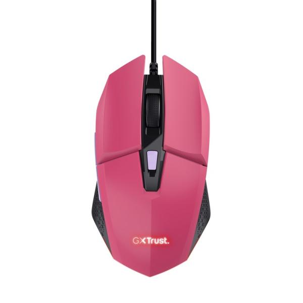 TRUST myš GXT 109P FELOX Gaming Mouse,  optická,  USB,  růžová4