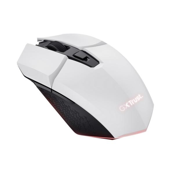 TRUST myš GXT 110W FELOX Gaming Wireless Mouse,  optická,  USB,  bílá0