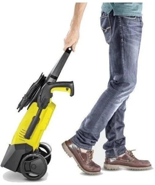 Karcher K 3 vysokotlaký čistič,  1600 W,  120 bar,  380 l/ h,  přenosný,  rotační tryska,  regulace tlaku1