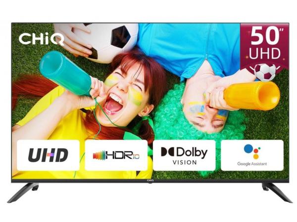 CHiQ U50G7LX TV 50",  UHD,  smart,  Android 11,  Dolby Vision,  Frameless