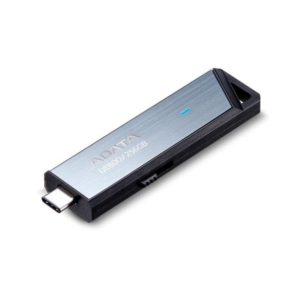 ADATA Flash Disk 256GB UE800,  USB 3.2 USB-C,  Elite drive,  šedá0