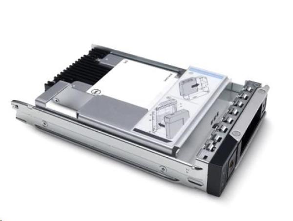 DELL 480GB SSD SATA Mixed Use 6Gbps 512e 2.5in with 3.5in HYB CARR Hot-plug S4620 CUS Kit R250, R350, R450, R550, R650