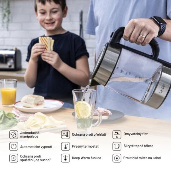 Lauben Electric Kettle EK17GS3