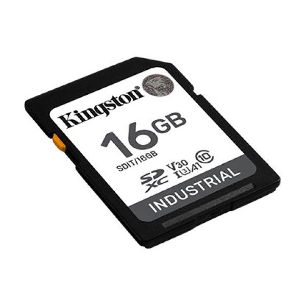 Kingston SDHC karta 16GB Industrial pSLC0