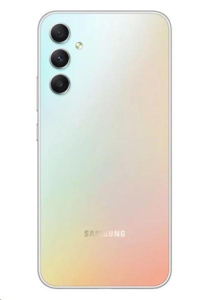 Samsung Galaxy A34 (A346),  8/ 256 GB,  5G,  střírbný,  CZ distribuce3