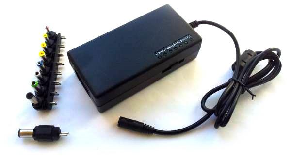 Napájací adaptér EUROCASE UNIVERSAL 96 W,  AC 110-240 V,  DC 12- 20