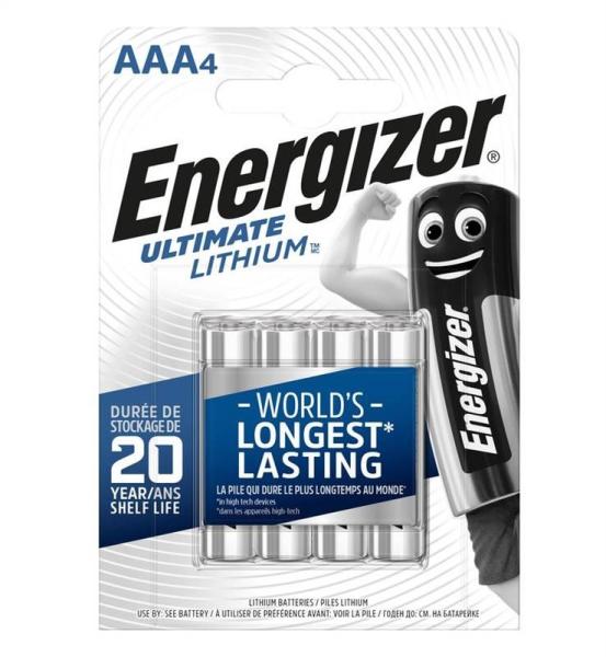 Energizer FR03/4BP Ultimate Lithium AAA
