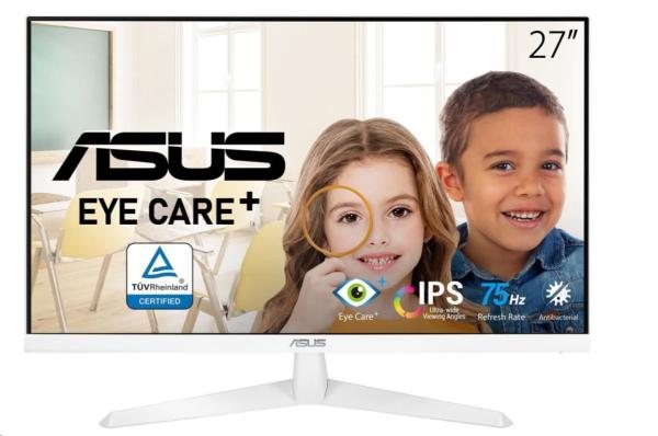 ASUS LCD 27" VY279HE 1920x1080 GAMING IPS 75Hz 1ms FreeSync™ Eye 250cd D-SUB HDMI vesa 100x100 +23°~-5° + kábel HDMI