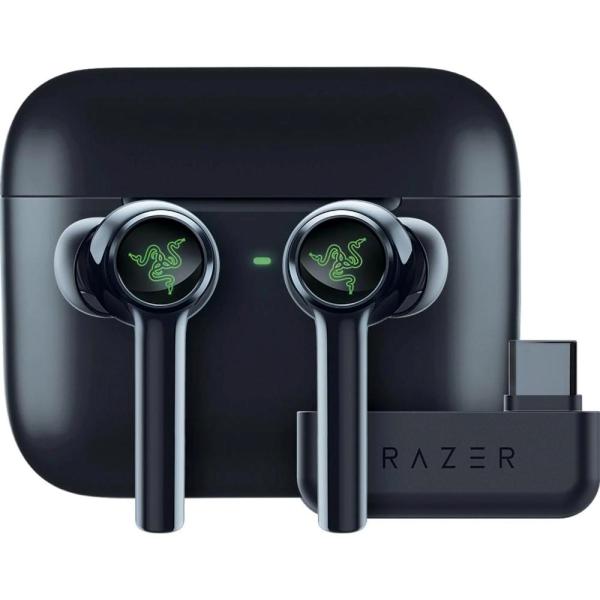 RAZER sluchátka Hammerhead Pro HyperSpeed,  černá3