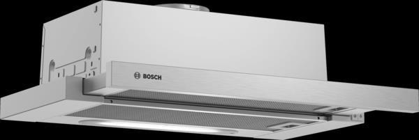 Bosch DFT63AC50 Teleskopický odsavač par 60 cm Stříbrná