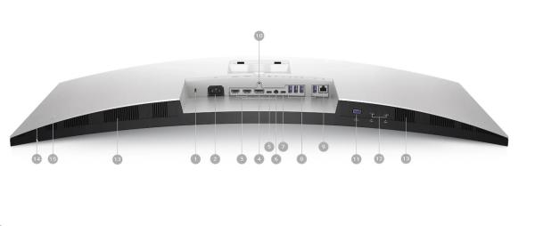 DELL LCD U3824DW - 38"/ IPS/ LED/ WQHD+/ 3840 x 1600/ 21:9/ 60Hz/ 8ms/ 2000:1/ 300 cd/ m2/ Speaker/ HDMI/ DP/ VESA/ 3YNBD (210-BHXB)4