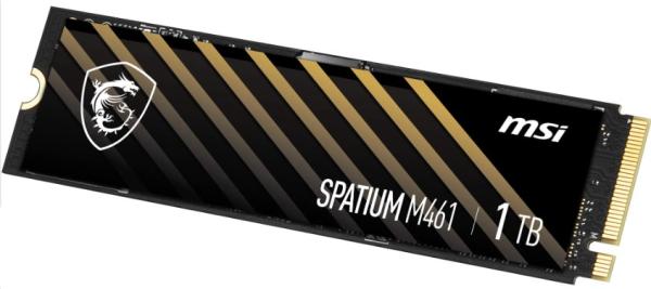 MSI SSD SPATIUM M461,  1TB,  PCIe 4.0 NVMe M.21