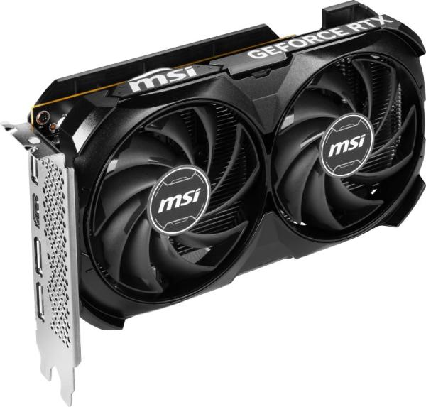 MSI VGA NVIDIA GeForce RTX 4060 VENTUS 2X BLACK 8G OC, 8G GDDR6, 3xDP, 1xHDMI4