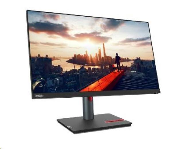 LENOVO LCD ThinkVision P24h-30-23.8" IPS,matný,16:9,2560x1440,178/178,6ms,300cd,1000:1,DP,HDMI,PIVOT,VESA,3r