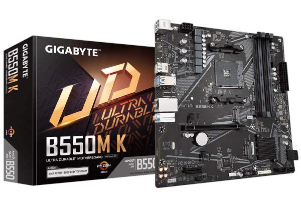 GIGABYTE MB Sc AM4 B550M DS3H,  AMD B550M,  4 x DDR4,  HDMI
