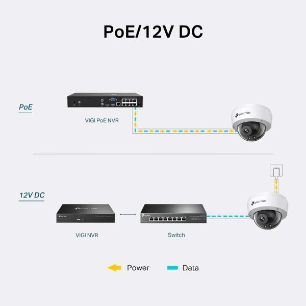 TP-Link VIGI C240I(4mm) 4MP,  Dome,  PoE,  IR 30m7