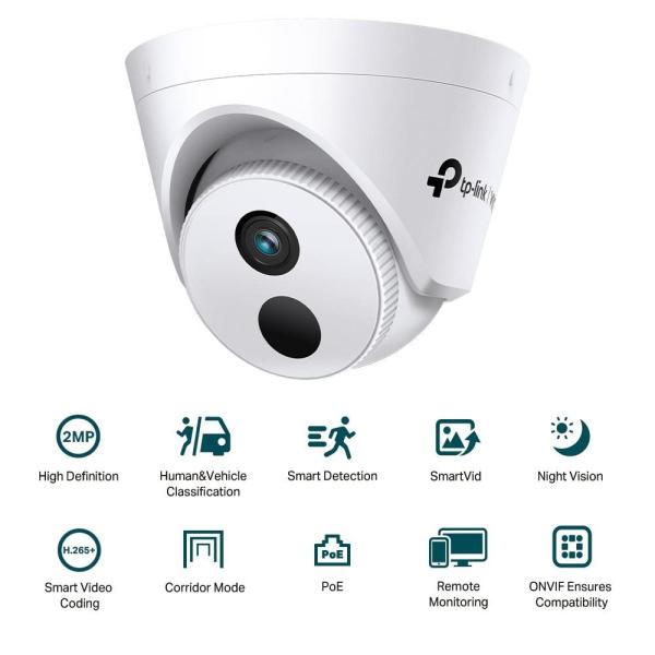 TP-Link VIGI C420I(4mm), 2MP, Turret, PoE, IR 30m1