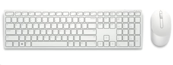 DELL Pro Wireless Keyboard and Mouse - KM5221W - Czech/ Slovak (QWERTZ) - White2
