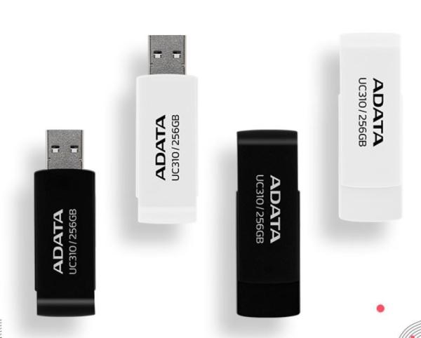 ADATA Flash Disk 32GB UC310,  USB 3.2 ,  černá