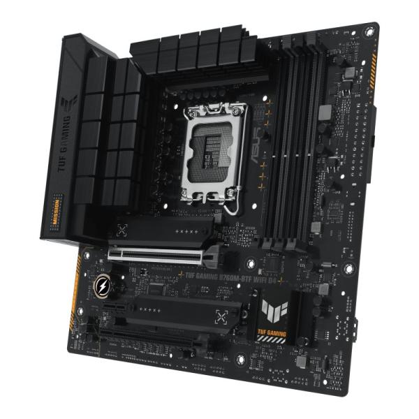 ASUS MB Sc LGA1700 TUF GAMING B760M-BTF WIFI D4,  Intel B760,  4xDDR4,  1xDP,  1xHDMI,  WI-FI2