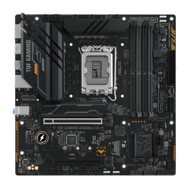 ASUS MB Sc LGA1700 TUF GAMING B760M-E D4,  Intel B760,  4xDDR4,  1xDP,  1xHDMI,  mATX